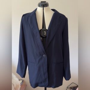 Sag Harbor Dark Blue Women's Blazer